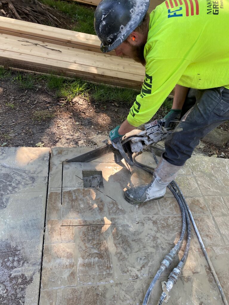 Concrete Chain Sawing Kansas City Fine Cut Concrete Drilling Sawing